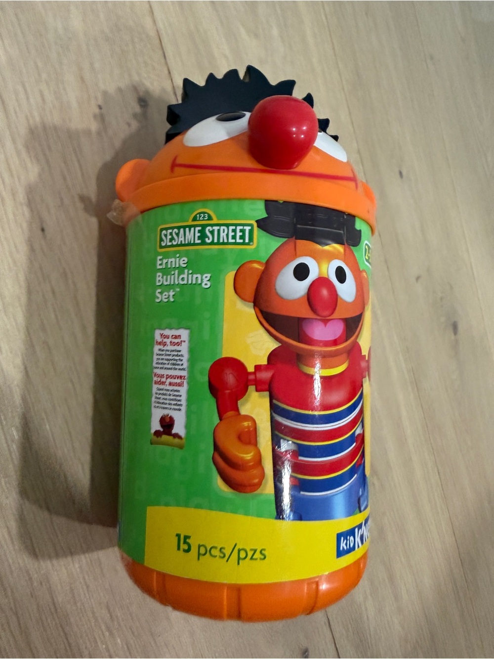 Sesame Street Kid K’Nex Bert and Ernie Figure Toy Set Rare 2009 Toy